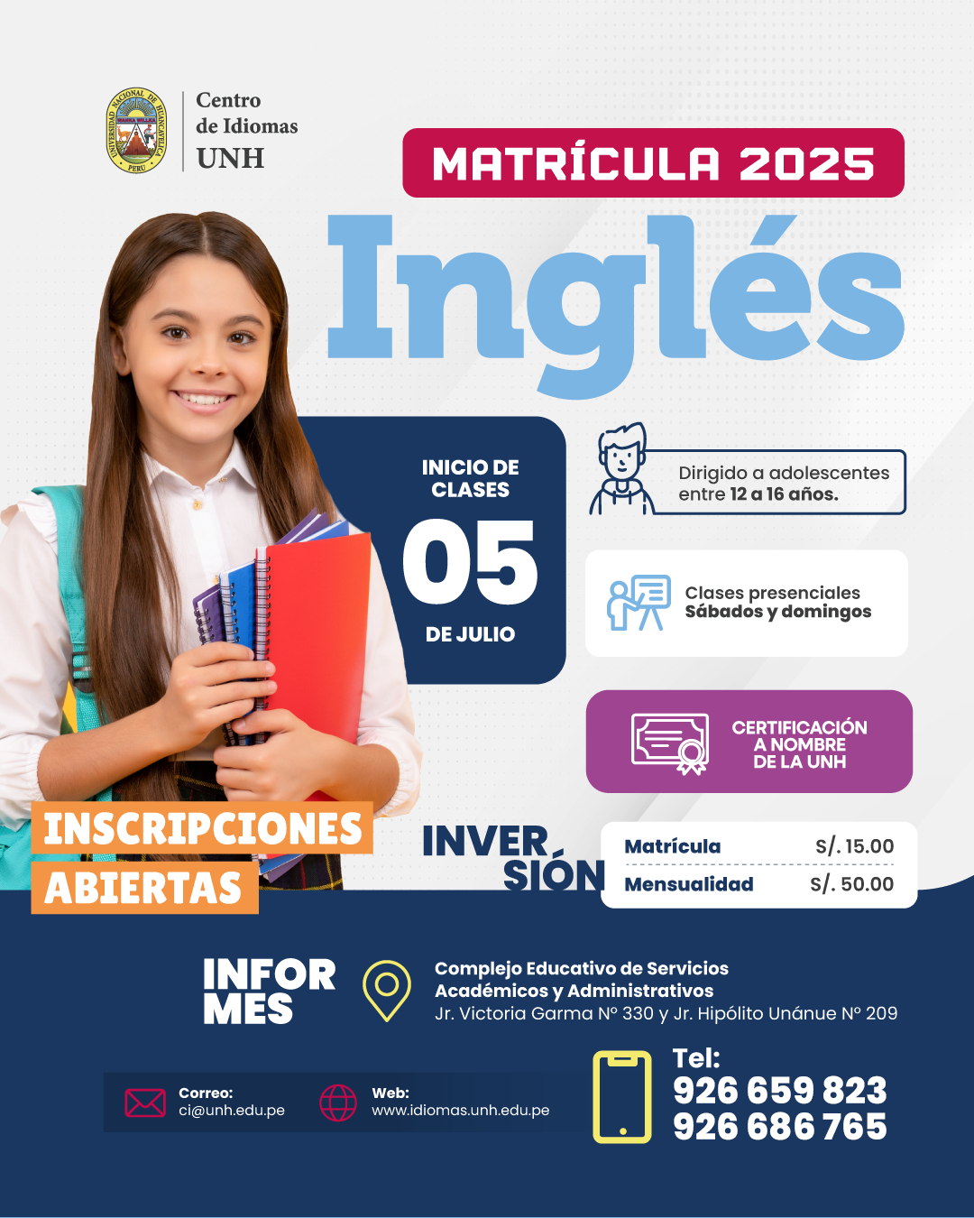 ingles para niños y adolescentes